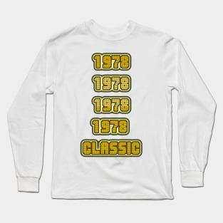 CLASSIC 1978 Long Sleeve T-Shirt